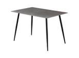 Möbelix , Grau, Schwarz , Metall, Keramik , rechteckig , 120x76x80 cm ,