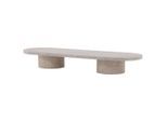 Livetastic , Beige , Holz , Pappel,Pappel,Pappel , furniert , rechteckig , 60x25x190 cm , einfacher Aufbau ,