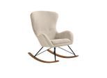 Livetastic , Eichefarben, Beige , Textil , Eiche , 70x102x94 cm , Schaukelfunktion ,