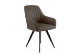 Möbelix , Braun , Metall, Textil , 63x90x61 cm , Sitzfläche 360° drehbar ,