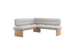 James Wood , Beige , Holz, Textil , Eiche , Sperrholz , 212x170 cm , Esszimmer, Bänke, Polsterbänke