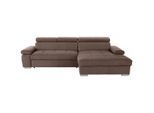 Livetastic , Braun , Textil , 292x183 cm , Made in EU , Rücken echt ,