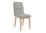 James Wood , Hellgrau , Holz, Textil , Eiche , vollmassiv , 47x91x44 cm ,