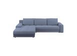 Luca Bessoni , Blau , Textil , L-Form , 308x213 cm , Wohnzimmer, Sofas & Couches, Wohnlandschaften, Ecksofas