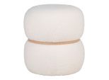 Möbelix , Weiß , Textil , Füllung: Schaumstoff, Vlies , 38x41x38 cm , Wohnzimmer, Hocker, Poufs