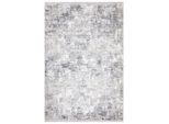 Möbelix , Creme, Weiß, Hellgrau, Dunkelgrau , Textil , Abstraktes , rechteckig , 160x230 cm , Teppiche & Böden, Teppiche, Webteppiche, Vintage Teppiche