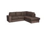 Mid.you , Taupe , Textil , L-Form , 248x213 cm , Made in Europe , Schlafen auf Sitzhöhe ,