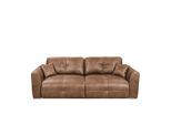 Livetastic , Hellbraun , Textil , 245x85x115 cm , Made in EU , Wohnzimmer, Sofas & Couches, Schlafsofas, Schlafsofas