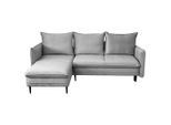 Mid.you , Grau , Textil , Füllung: Polyurethan (PUR),Polyurethan (Pur) , seitenverkehrt montierbar, L-Form , 235x170 cm , Made in EU , Liegefunktion , Wohnzimmer, Sofas & Couches, Wohnlandschaften, Ecksofas