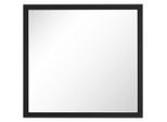 , Schwarz, Eiche Artisan , Glas, Holzwerkstoff , rechteckig , 88.3x84x2 cm ,