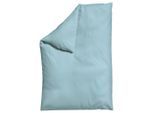 Schlafgut , Hellblau , Textil , Uni , 135-140x200 cm , Textiles Vertrauen - Oeko-Tex®, AZO-frei, Bsci, Oeko-Tex® Standard 100 , pflegeleicht, atmungsaktiv, bügelleicht, schadstoffgeprüft, weiche und anschmiegsame Oberfläche, dicht gewebtes Garn , Heimtextilien, Schlaftextilien, Bettwäsche, Satin Bettwäsche