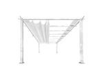 Möbelix , Metall , 350x235x350 cm , Freizeit im Garten, Gartenbauten, Pergola