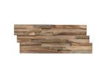 Möbelix , Braun , Holz , Teakholz , Holz , 20x2x50 cm , Dekoration, Wandverkleidungen