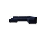Mid.you , Blau , Textil , Wenge , Uni , U-Form , 328x212 cm , Made in EU, FSC MIX , Rücken echt ,