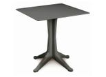 Möbelix , Anthrazit , Kunststoff , 70x72x70 cm , Made in Italy , Gartenmöbel, Gartentische, Gartentische
