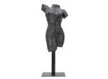 Möbelix , Schwarz , Kunststoff, Metall , 19x50x17 cm ,