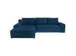 Luca Bessoni , Dunkelblau , Textil , seitenverkehrt montierbar, L-Form , 308x213 cm , Wohnzimmer, Sofas & Couches, Wohnlandschaften, Ecksofas