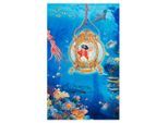 Möbelix , Blau, Hellblau, Dunkelblau , Textil , Tier , rechteckig , 140x200 cm , Oeko-Tex® Standard 100 , für Fußbodenheizung geeignet, rutschfest , Teppiche & Böden, Teppiche, Kinderteppiche