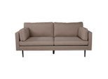 Livetastic , Schwarz, Hellbraun , Metall, Textil , Uni , Füllung: Schaumstoff,Schaumstoff , 203x84x90 cm ,