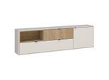 Möbelix , Eichefarben, Beige , Holzwerkstoff , 1 Fächer , 1 Schublade(n) Schubladen , 203.6x59x40 cm ,
