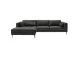 Trendmanufaktur , Anthrazit , Textil , Füllung: Schaumstoff, Silikon,Schaumstoff, Silikon , 280x168 cm , Made in EU , Stoffauswahl, Schlafen auf Sitzhöhe, Hocker erhältlich ,