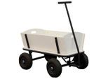Ambia Garden , Braun, Schwarz , Holz, Metall , 95x97x61 cm , CE , Freizeit, Camping, Bollerwagen