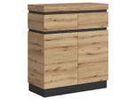 , Holzwerkstoff , 3 Fächer , 2 Schublade(n) Schubladen , 100.6x116x45 cm ,
