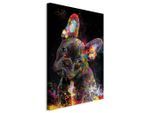 artgeist , Mehrfarbig, Schwarz , Holz, Textil , Kiefer , rechteckig , 60x90x1.2 cm , Keilrahmen ,