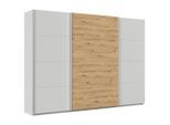 Möbelix , Hellgrau, Eiche Artisan , Holzwerkstoff , 8 Fächer , 315x229x62 cm , Blauer Engel, Goldenes M, Made in Germany ,