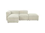 Max Winzer , Creme , Textil , 250x160 cm , Goldenes M, Made in Germany , Rücken echt, Armteil links , Wohnzimmer, Sofas & Couches, Schlafsofas, Schlafsofas
