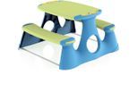 Bunino , Blau, Grün , Kunststoff , 84.5x48x89.5 cm , BPA-frei , UV-beständig , Spielwaren, Outdoorspielzeug, Kinder-Gartenmöbel
