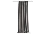 Möbelix , Grau , Textil , 135x245 cm , Lärmschutz , Heimtextilien, Vorhänge, Fertigvorhänge, Thermovorhänge