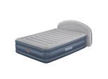 Bestway , Grau, Dunkelblau , Metall, Kunststoff , 152x84x229 cm , RoHS, GS-geprüft , integrierte elektrische Pumpe, integriertes Kissen, beflockte Schlafseite , Schlafzimmer, Betten, Gästebetten, Luftbetten