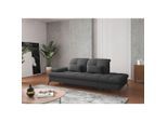 Sit & More , Dunkelgrau , Textil , 231x90x122 cm , Goldenes M, Oeko-Tex® Standard 100, Made in Europe, DGM-Klimapakt , Rücken echt, Armteil links ,
