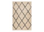 Wecon Home , Beige , Textil , Boho , quadratisch , 200x200 cm , Textiles Vertrauen - Oeko-Tex® , für Fußbodenheizung geeignet, in verschiedenen Größen erhältlich, pflegeleicht , Teppiche & Böden, Teppiche, Hochflorteppiche, Hochflorteppiche eckig, Hochflorteppiche quadratisch