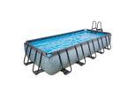 Exit Toys , Grau , Kunststoff , 250x100x540 cm , TÜV-geprüft, CE , Pools & Wasserspaß, Pools, Aufstellpools, Frame-Pools