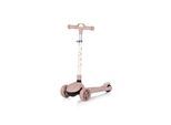 Chipolino Kinderroller Moxie Musik, Licht, klappbar, Tragegriff, 3-Räder, Bremse rosa