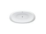 LAUFEN ALESSI ONE Oval-Badewanne 2439700000001 203 x 102 cm, weiß, Einbauversion