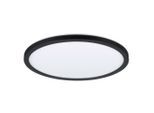 Paulmann , Schwarz , Kunststoff , 293 mm , rund , 2.8 cm , Beleuchtung, Innenleuchten, Deckenleuchten, LED-Panels