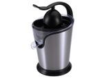 Masterpro , Schwarz, Edelstahlfarben, Transparent , Metall, Kunststoff , 18.5x30x18.5 cm , RoHS, Lfgb, CE EN 14786 , BPA-frei, Saftbehälter, einfache Reinigung , Kochen & Essen, Küchenutensilien, Pressen