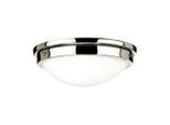 Elstead Lighting , Nickelfarben , Metall, Glas , 10.8 cm , Grüner Punkt, RoHS , Beleuchtung, Innenleuchten, Deckenleuchten