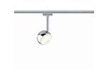 Paulmann , Chromfarben , Metall , 8x21x8 cm , verstellbare Spotlights , Beleuchtung, Innenleuchten, Schienensysteme