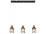 Globo , Grau, Schwarz , Metall, Kunststoff, Glas , 10x120x55 cm , CE ,