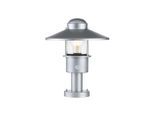 Elstead Lighting , Silberfarben , Metall, Glas , 33.7 cm , Grüner Punkt, RoHS , Bewegungsmelder , Beleuchtung, Außenleuchten, Wegbeleuchtung, Sockelleuchten