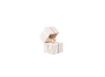 Trio Leuchten , Weiß , Holz , 12x16x12 cm , Schnurschalter ,