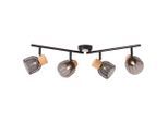Brilliant , Schwarz , Holz, Metall , Kork , 76.5x16.5x9 cm , drehbar, schwenkbar ,