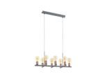 Eglo , Grau, Goldfarben , Metall , 30.5x110x78.5 cm ,