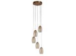 Möbelix , Champagner , Metall, Kunststoff, Glas , rund , 150 cm ,