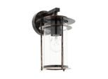 Eglo , Kupferfarben, Transparent , Metall, Glas , 16.5x27.5x20 cm ,