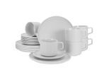 Creatable , Weiß , Keramik , 250 ml,250 ml , Kochen & Essen, Geschirr, Geschirrsets, Kaffeeservices